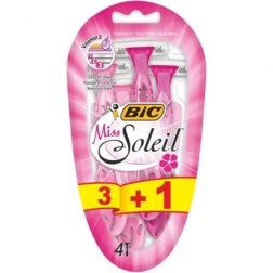 Cuchilla de Depilar Bic Miss Soleil - 4 uds