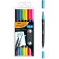 Rotuladores Punta Fina Bic Intensity Dual Tip 989694- Colores Surtidos