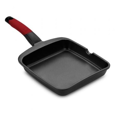 Grill Bra Premiere A411328- Ø28cm- Aluminio Fundido- Apto para Inducción