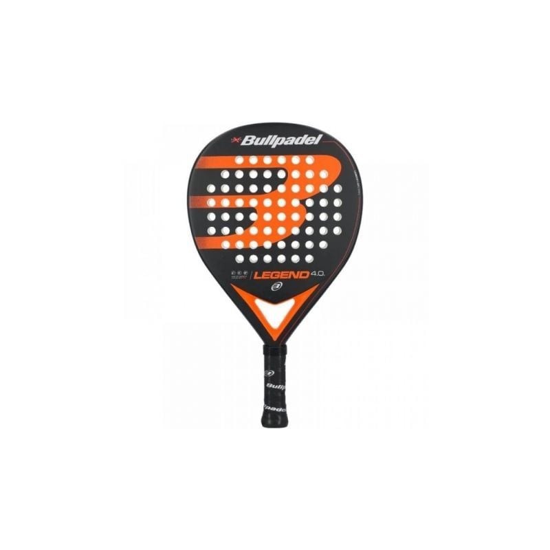 Pala de Pádel Bullpadel Legend 4-0 2022- Naranja y Negra