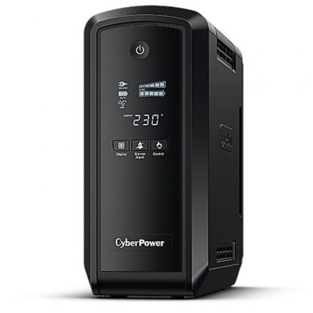 SAI Línea Interactiva Cyberpower CP900EPFCLCD- 900VA-540W- 6 Salidas- Formato Torre