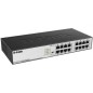 Switch D-Link DGS-1016D 16 Puertos- RJ-45 Gigabit 10-100-1000