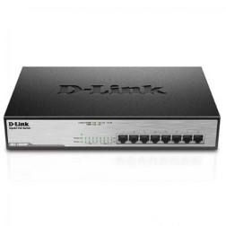 Switch D-Link DGS-1008MP 8 Puertos- RJ-45 10-100-1000 POE