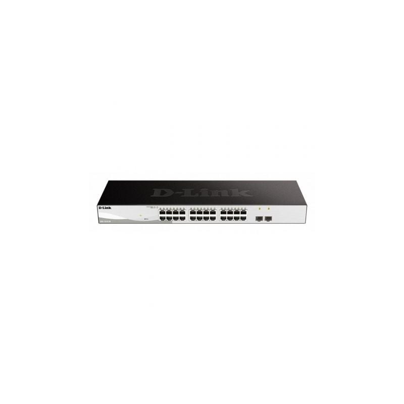 Switch Smart Plus D-Link DGS-1210-26 26 Puertos- RJ-45 10-100-1000- SFP