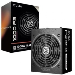 Fuente de Alimentación EVGA 1000 P3 Supernova- 1000W- Ventilador 13-5cm- 80 Plus Platinum