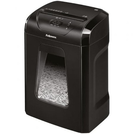 Destructora Fellowes 12C- Corte en Partículas de 4 x 40mm- Negra