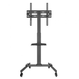 Soporte de Suelo Orientable- Inclinable con Ruedas Fonestar STS-4244N para TV de 32-65"- hasta 35kg