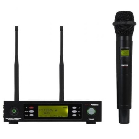 Micrófono Inalámbrico de Mano UHF MSH-887-570- Incluye Receptor