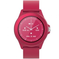 Smartwatch Forever Colorum CW-300- Notificaciones- Frecuencia Cardíaca- Magenta