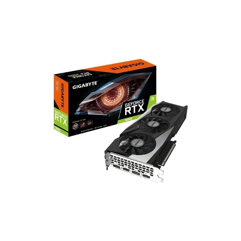 Tarjeta Gráfica Gigabyte GeForce RTX 3060 GAMING OC- 12GB GDDR6- LHR