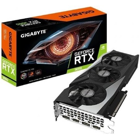 Tarjeta Gráfica Gigabyte GeForce RTX 3060 GAMING OC- 12GB GDDR6- LHR