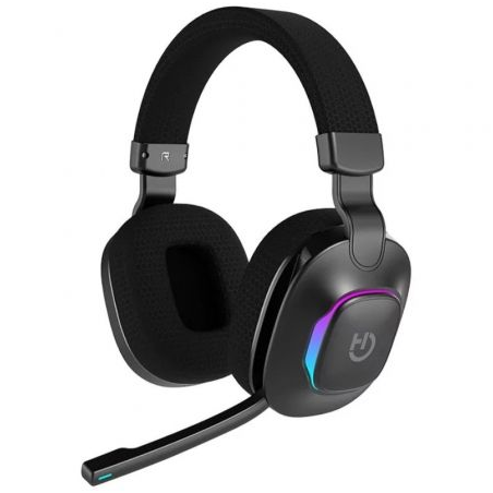 Auriculares Gaming con Micrófono Hiditec Vortex ARGB- Jack 3-5- Bluetooth- Negros