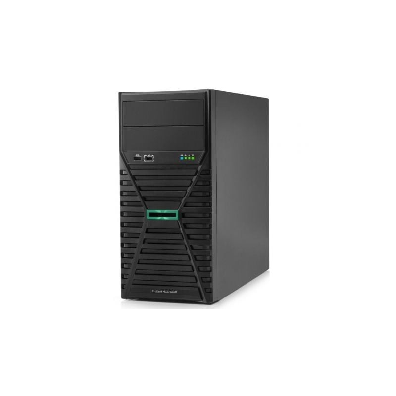 Servidor HPE ProLiant ML30 Gen11 Intel Xeon E-2434- 32GB Ram- 2x 480GB SATA