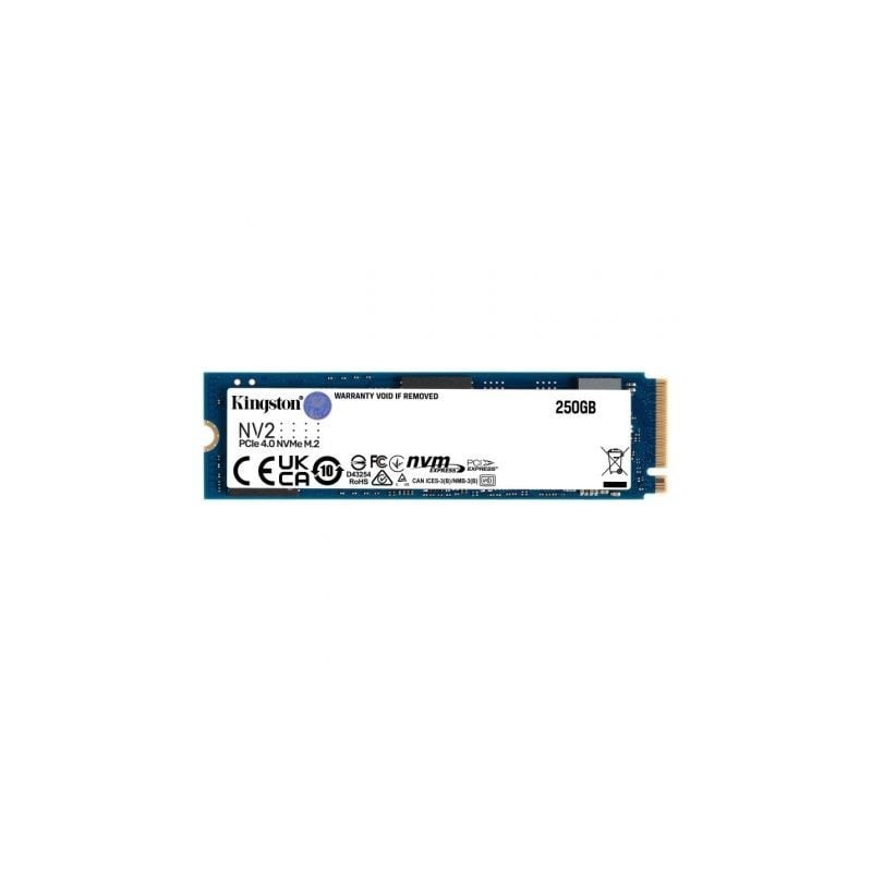 Disco SSD Kingston NV2 250GB- M-2 2280 PCIe NVMe