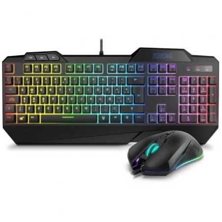 Pack Gaming Krom Krusher- Teclado SemiMecánico + Ratón