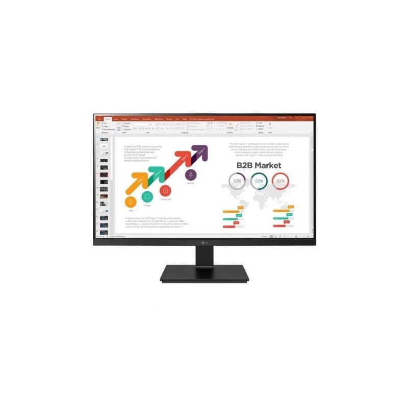 Monitor Profesional LG 27BL650C-B 27"- Full HD- Multimedia- Regulable en altura- Negro