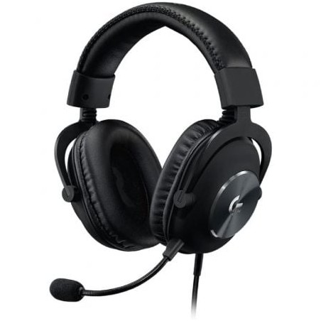 Auriculares Gaming con Micrófono Logitech G Pro X- Jack 3-5- USB- Negros