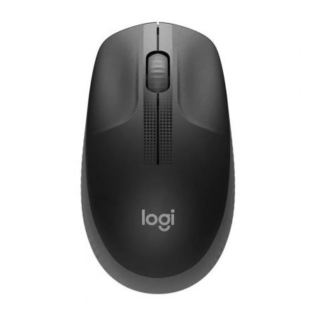 Ratón Inalámbrico Logitech M190- Hasta 1000 DPI- Gris Marengo