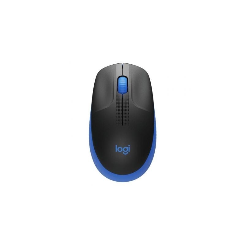 Ratón Inalámbrico Logitech M190- Hasta 1000 DPI- Azul