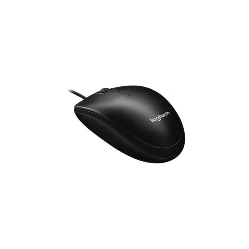 Ratón Logitech M100- Hasta 1000 DPI- Negro