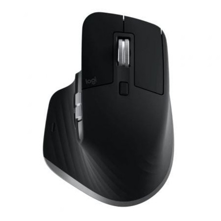 Ratón Ergonómico Inalámbrico por Bluetooth Logitech MX Master 3S For Mac- Batería recargable- Hasta 8000 DPI- Gris Espacial