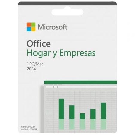 Microsoft Office Hogar y Empresas 2024- 1 Usuario- Licencia Perpetua