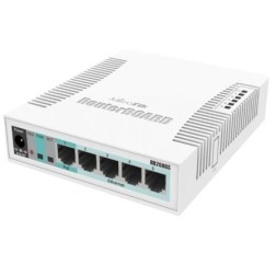 Switch Mikrotik CSS106-5G-1S 6 Puertos- RJ45 10-100-1000- SFP- PoE