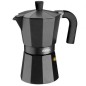 Cafetera Italiana Monix Noir M640006- 6 Tazas- Negra