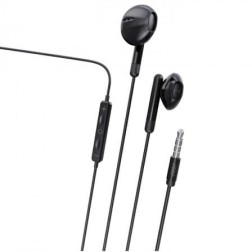 Auriculares Intrauditivos Myway MWHPH0019- con Micrófono- Jack 3-5- Negros