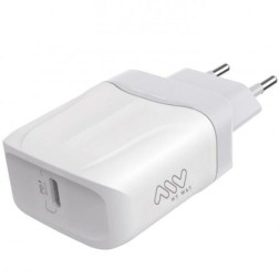 Cargador de Pared Myway MWACC0005- 1xUSB Tipo-C- 20W