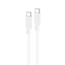 Cable USB 2-0 Tipo-C Nanocable 10-01-2301-L150-W- USB Tipo-C Macho - USB Tipo-C Macho- 480Mbps- 1-5m- Blanco