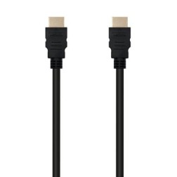 Cable HDMI 1-3b Nanocable 10-15-0301- HDMI Macho - HDMI Macho- 1m- Negro