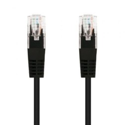 Cable de Red RJ45 UTP Nanocable 10-20-0400-L25-BK Cat-6- 25cm- Negro