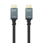 Cable HDMI 2-1 8K Nanocable 10-15-8001-L150- HDMI Macho - HDMI Macho- 1-5m- Negro