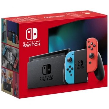 Nintendo Switch Azul Neón-Rojo Neón 2022- 2 Mandos Joy-Con