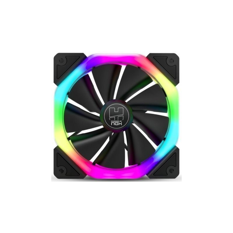 VENTILADOR CAJA NOX HUMMER S-FAN 1200MM DUAL RING ARGB