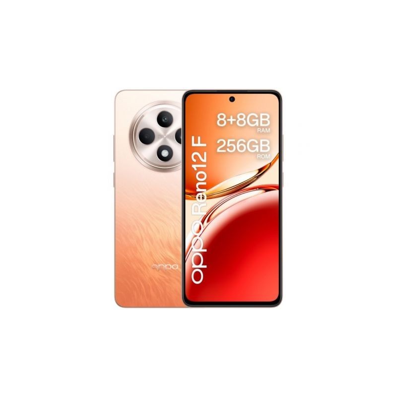 Smartphone Oppo Reno 12 F 8GB- 256GB- 6-67"- 4G- Naranja