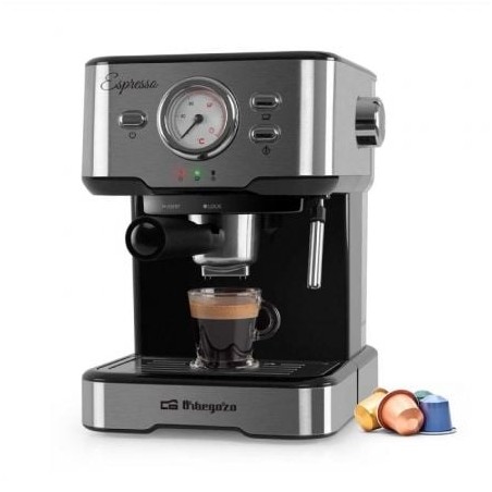 Cafetera Expreso Orbegozo EX 5500- 1100W- 20 Bares