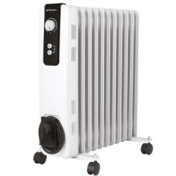 Radiador de Aceite Orbegozo RH 2500- 3 Potencias- 2500W- 11 Elementos Caloríficos