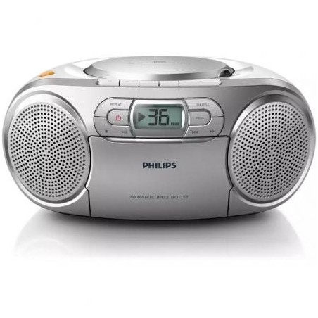 Radio CD Philips AZ127-12- 2W- Gris