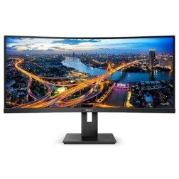 Monitor Profesional Ultrapanorámico Curvo Philips 346B1C 34"- WQHD- Multimedia- Regulable en altura- Negro