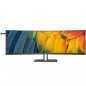 Monitor Profesional Ultraparonámico Curvo Philips 45B1U6900C 44-5"- Dual QHD- Multimedia- Regulable en altura- Negro