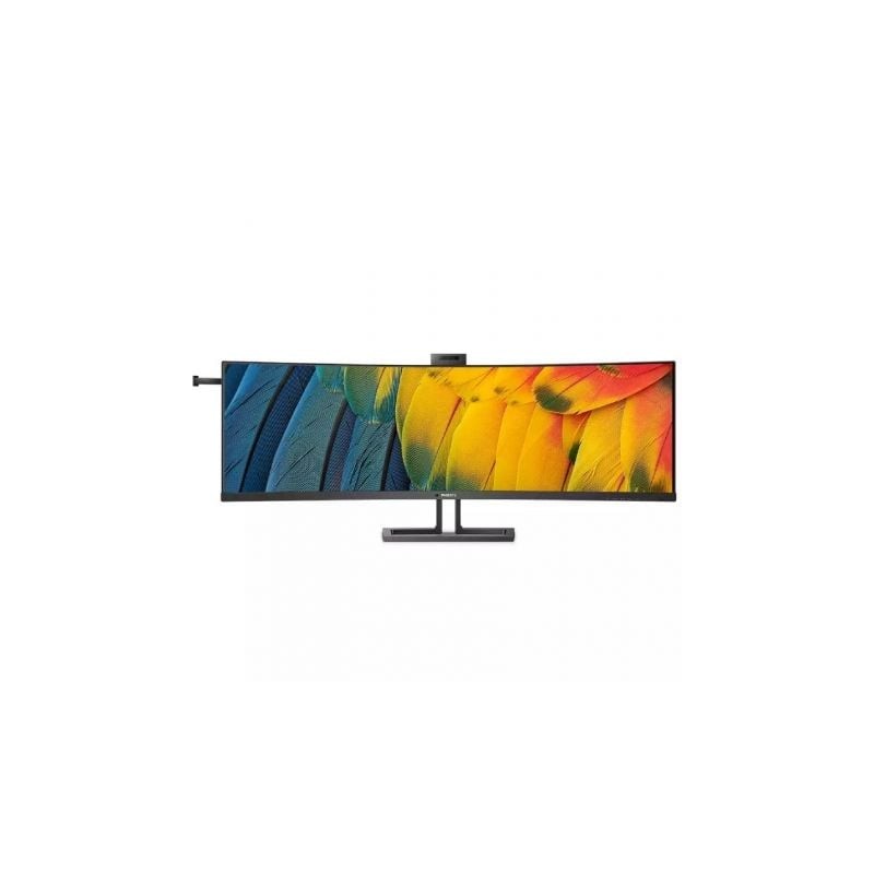 Monitor Profesional Ultraparonámico Curvo Philips 45B1U6900CH 44-5"- Dual QHD- Webcam- Multimedia- Regulable en altura- Negro