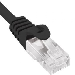 Cable de Red RJ45 UTP Phasak PHK 1750 Cat-6- 50cm- Negro