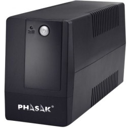 SAI Línea Interactiva Phasak Basic Interactive 800 VA- 800VA-480W- 2 Salidas- Formato Torre