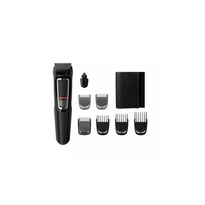 Cortapelos 8 en 1 Philips Multigroom Series 3000 MG-3730-15- con Batería- 11 Accesorios