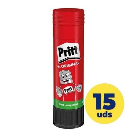 Expositor de Pegamento en Barra Pritt- 43g- 15 unidades