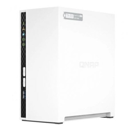 NAS QNAP TS-233- 2 Bahías 3-5"- 2-5"- 2GB DDR4- Formato Torre