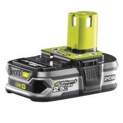 Batería de litio Ryobi ONE+ RB18L25- 18V 2,5Ah- Sin Cargador