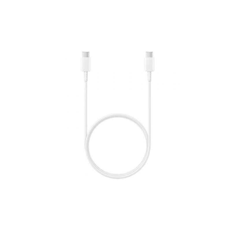 Cable USB 2-0 Tipo-C Samsung EP-DA705BWEGWW- USB Tipo-C Macho - USB Tipo-C Macho- 1m- Blanco